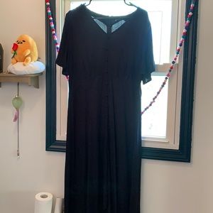 Never Worn Disturbia Button Front Dress